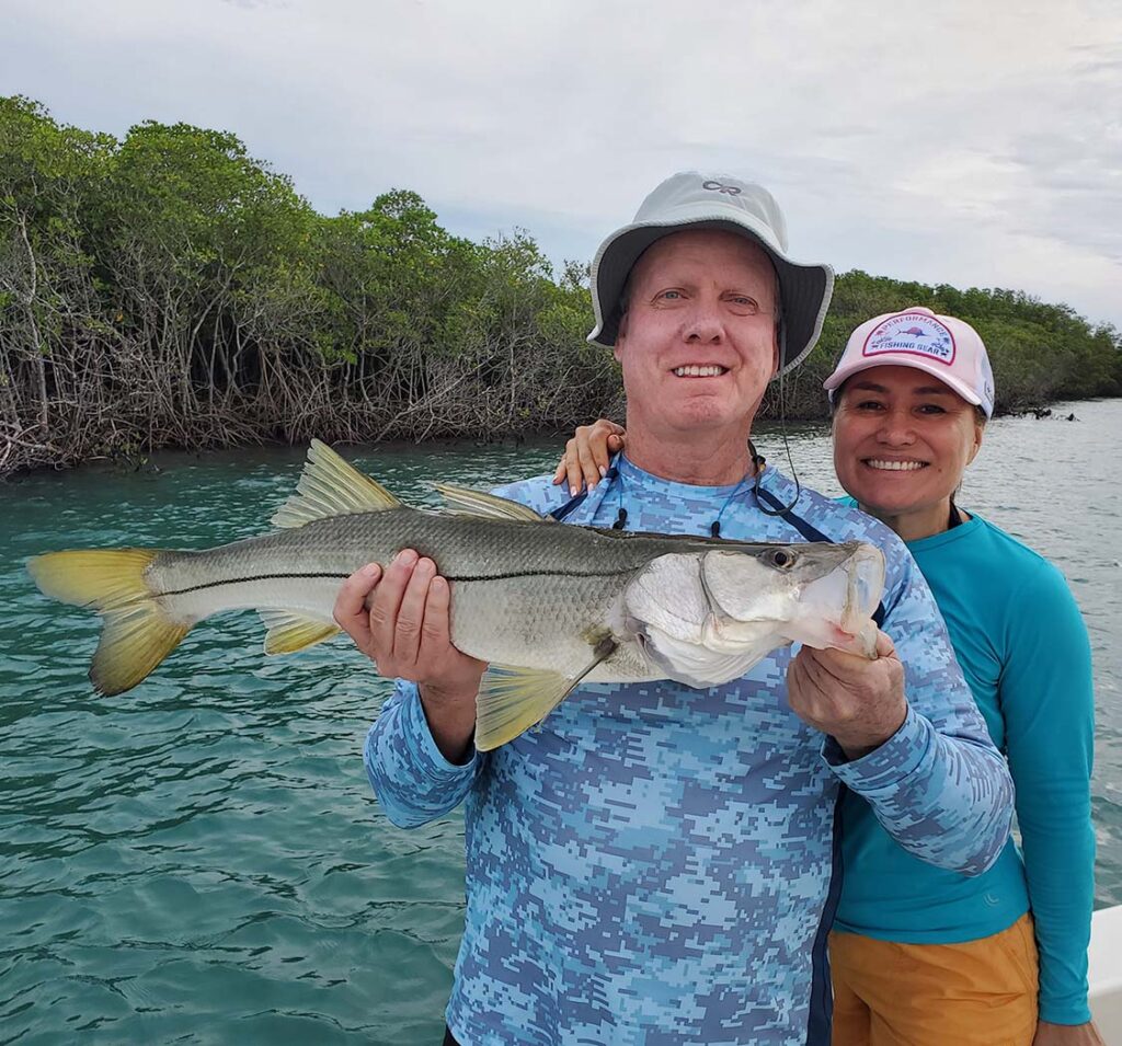 slot snook caught in ft pierce inlet