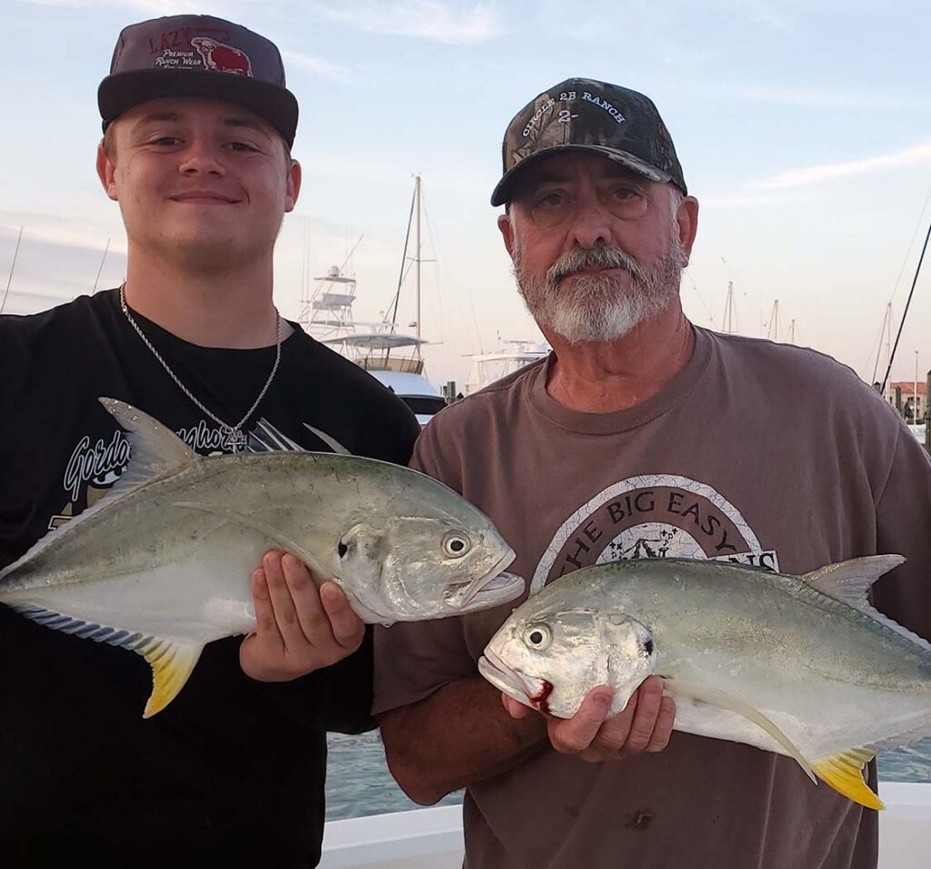 jacks caught in ft pierce